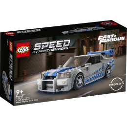 LEGO｜76917 2 Fast 2 Furious Nissan Skyline GT-R (R34) 日產 玩命關頭
