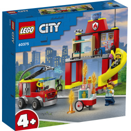 LEGO｜60375 Fire Station and Fire Truck 消防局和消防車