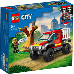 LEGO｜60393 4x4 Fire Truck Rescue 4x4 消防車救援