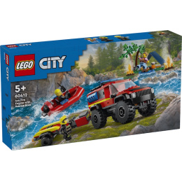 LEGO｜60412 四輪驅動消防車和救援艇