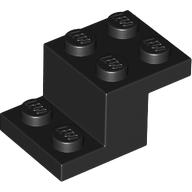 LEGO｜6253144 黑色 Bracket 3 x 2 x 1 1/3 (18671)