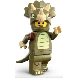 LEGO｜71045 Series25 #8 Triceratops Costume Fan 三角龍