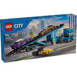 LEGO｜60408 Car Transporter Truck with Sports Cars 汽車運輸車和跑車 汽車