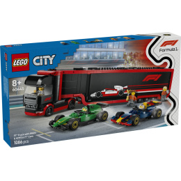 LEGO｜60445 F1® Truck with RB20 & AMR24 F1® Cars F1® 卡車和 RB20 