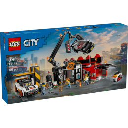 LEGO｜60472 Scrapyard with Cars 廢車場和汽車