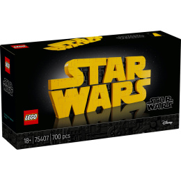 LEGO｜75407 Brick-Built Star Wars Logo 積木版星際大戰標誌