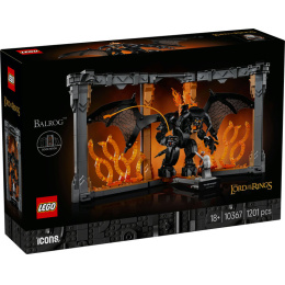 LEGO｜10367 The Lord of the Rings: Balrog™ Book Nook 魔戒：炎魔™ 書擋