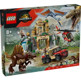 LEGO｜76976 Spinosaurus & Quetzalcoatlus Air Mission 棘龍和風神翼龍空中