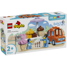 LEGO｜10458 Ice Cream Trip with Bluey 布麗的冰淇淋之旅