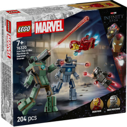 LEGO｜76320 Iron Man & War Machine vs. Hammer Drones 鋼鐵人和戰爭機器大