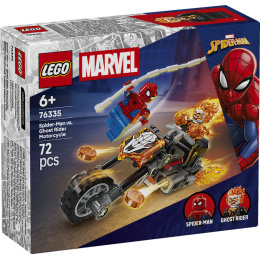 76335 Spider-Man vs. Ghost Rider Motorcycle