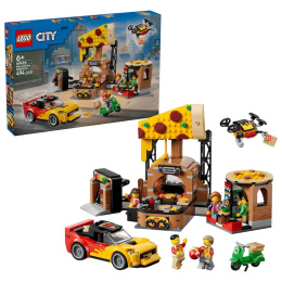 LEGO｜60496 Pizza Delivery Experience with Vehicles 披薩外送體驗載具組