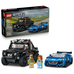 LEGO｜77264 Jaguar Project 7 & Land Rover Defender